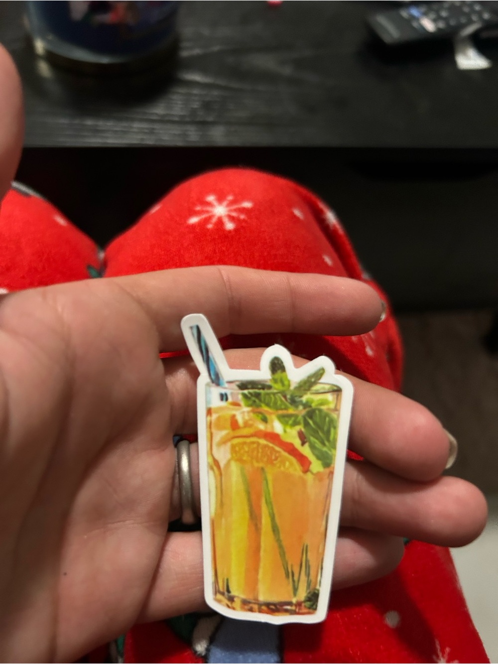 Yellow Orange Lemonade Sticker - Drink Illustration